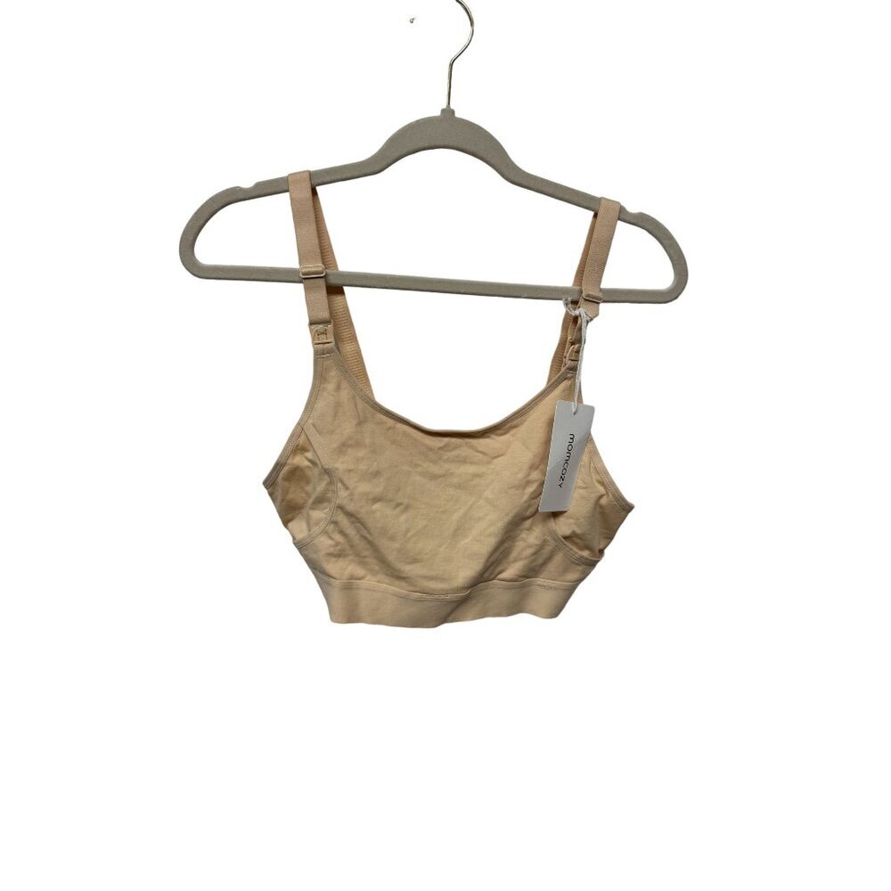 Momcozy Beige BreastFeeding Nursing Pumping Bra Size M